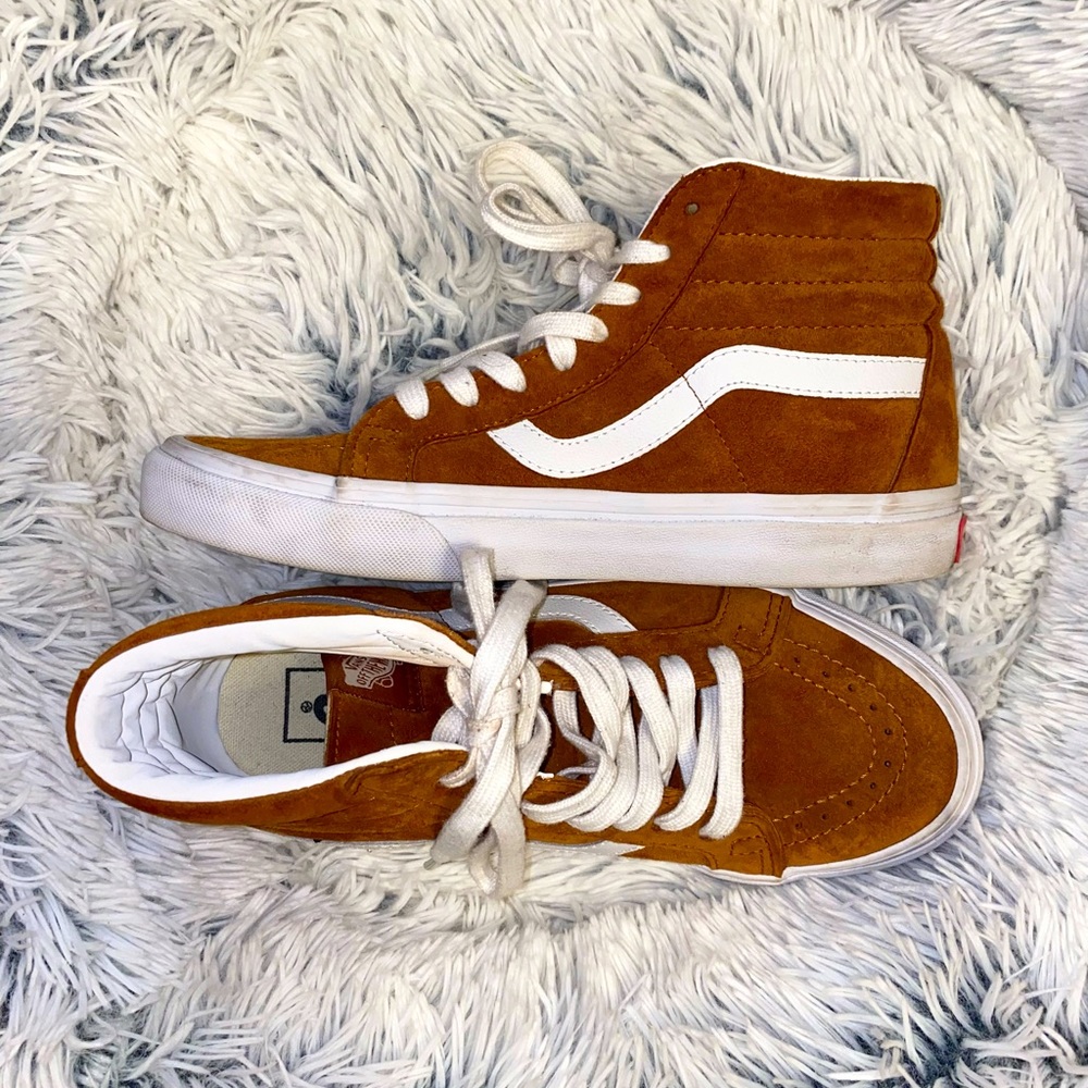 Vans hi-top suede sneakers